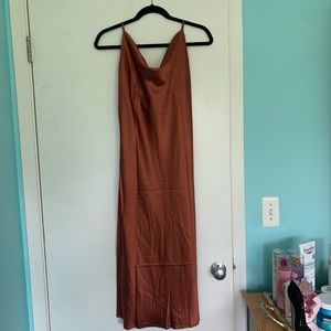 Rust Slip Dress Size 6